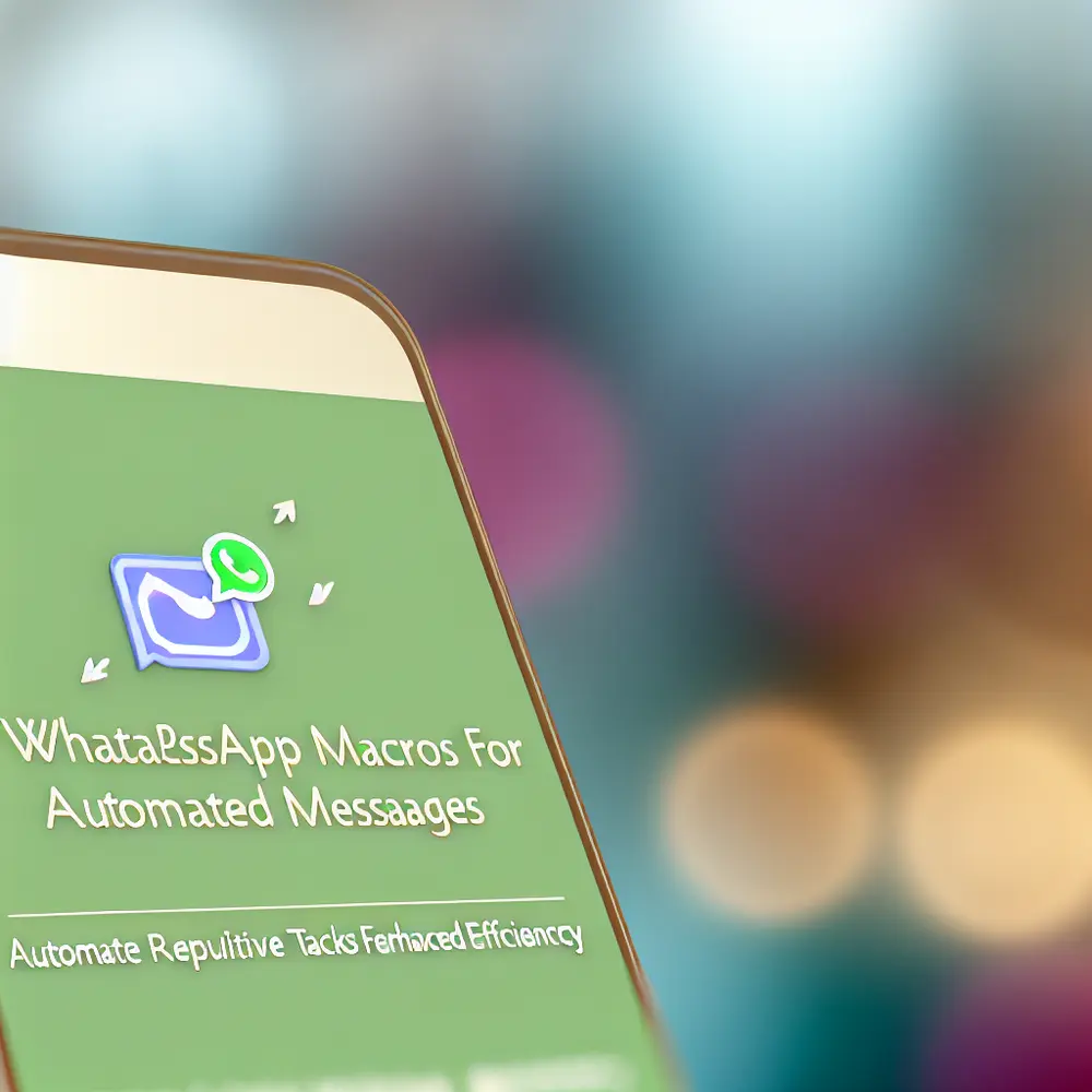 Criação de Macros para Disparos de WhatsApp: Automatize Tarefas Repetitivas e Ganhe Eficiência
