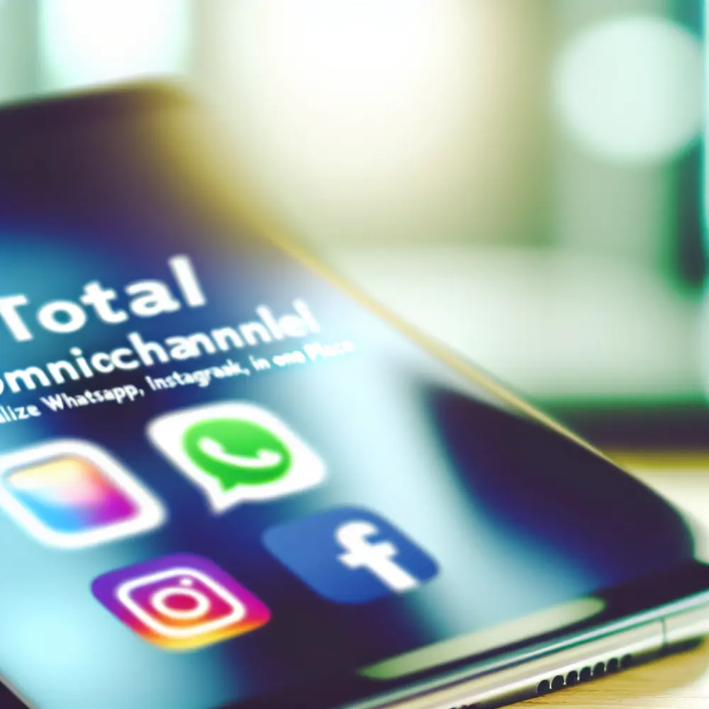 Omnichannel Total: Centralize WhatsApp, Insta e Face em um só lugar