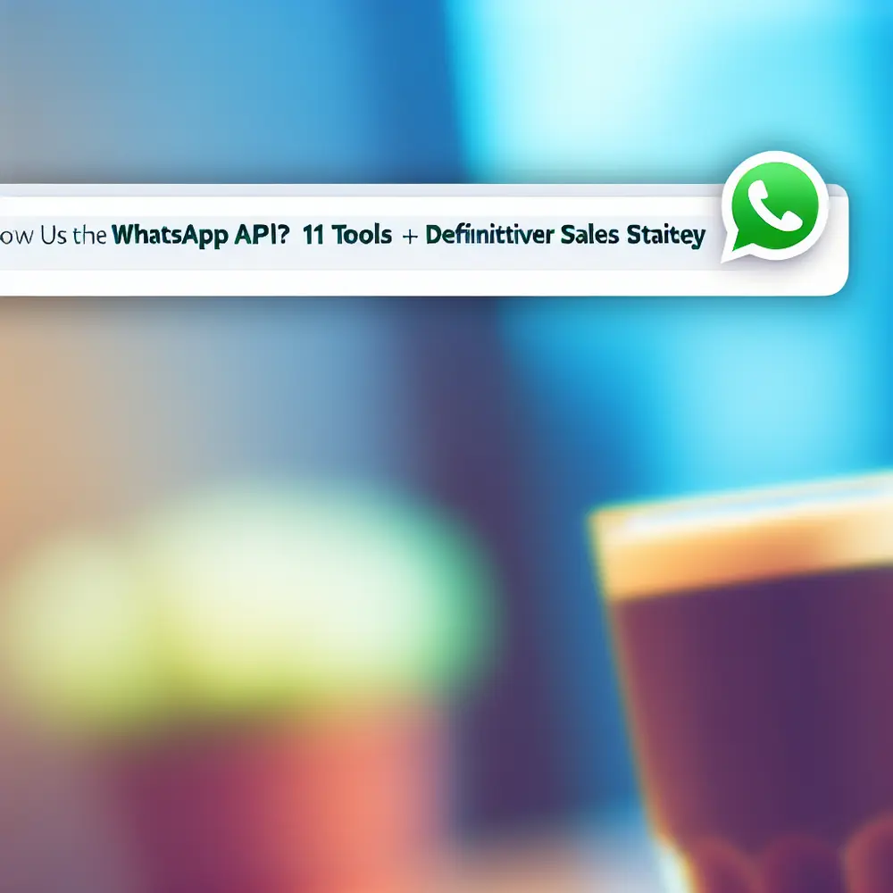 Como Usar o WhatsApp API? 11 Ferramentas + [GUIA DEFINITIVO] para sua Estratégia de Vendas