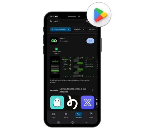 1 - acesse a Play Store