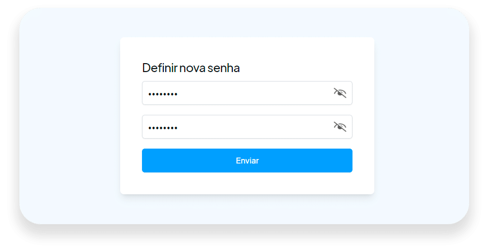 Ative seu cadastro e crie sua senha nexloo