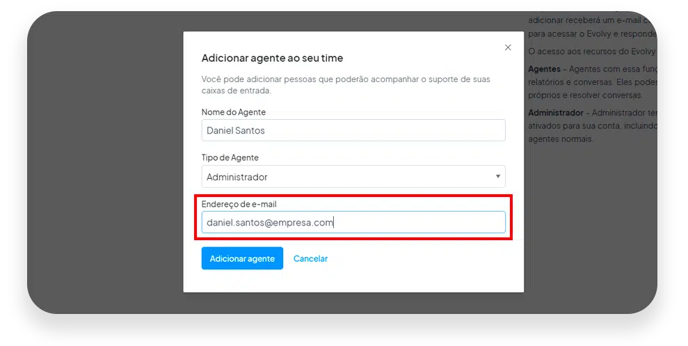 Cadastre seus Usuários nexloo
