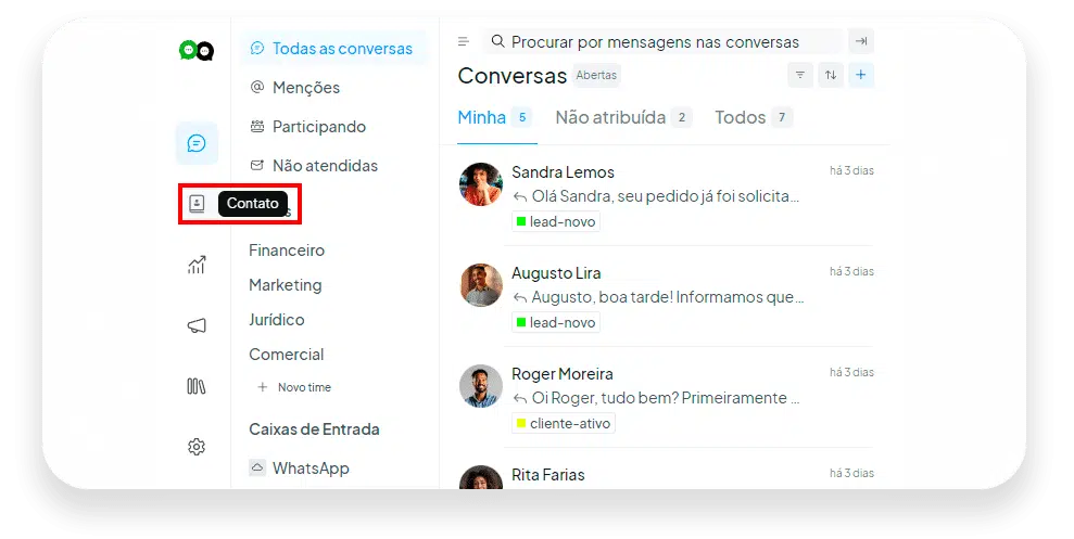 contatos nexloo