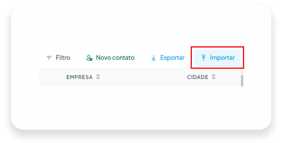 Importação de Contatos nexloo