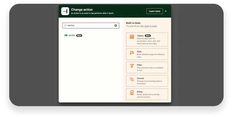 zapier nexloo