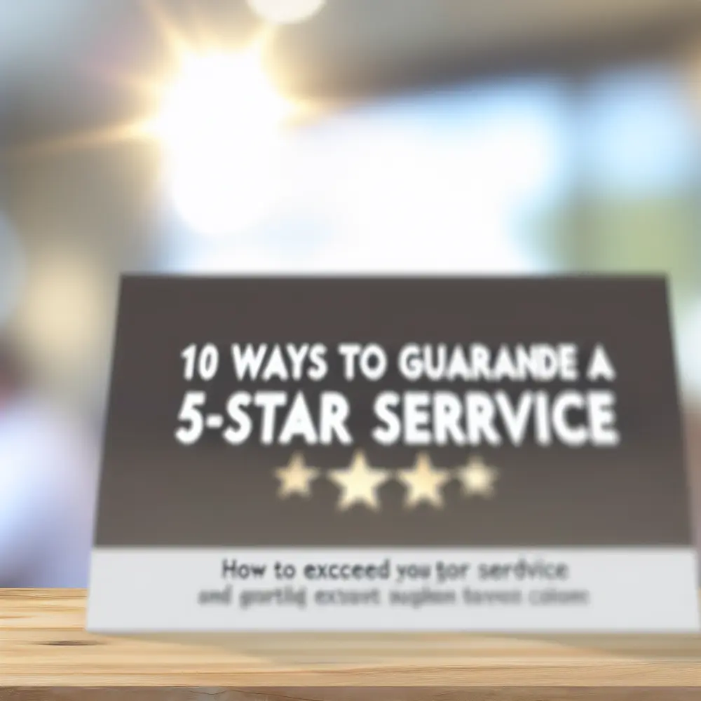 10 Ways to Ensure 5-Star Customer Service: How to Exceed Expectations
