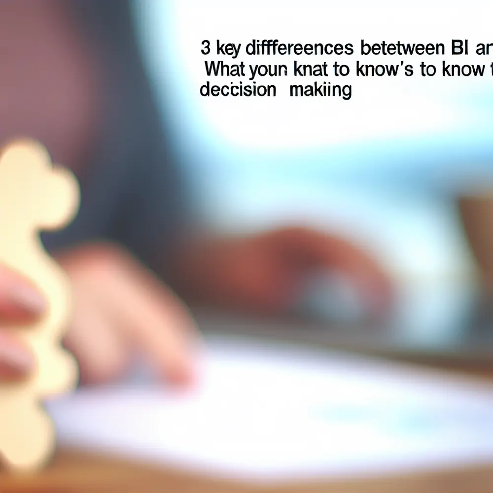 3 Principales Diferencias Entre BI y Data Science: Lo Que Ustedes Necesitan Saber Para Tomar Decisiones