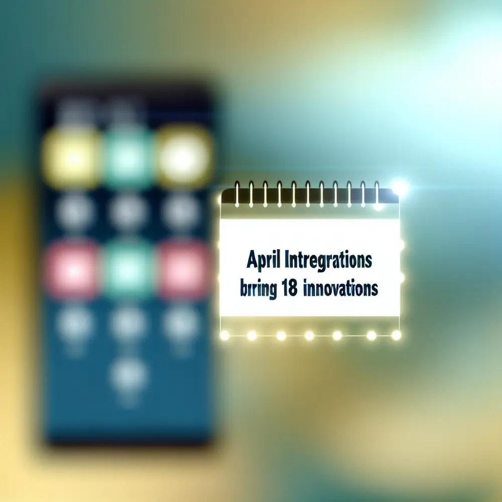 April Integrations Bring 18 New Innovations