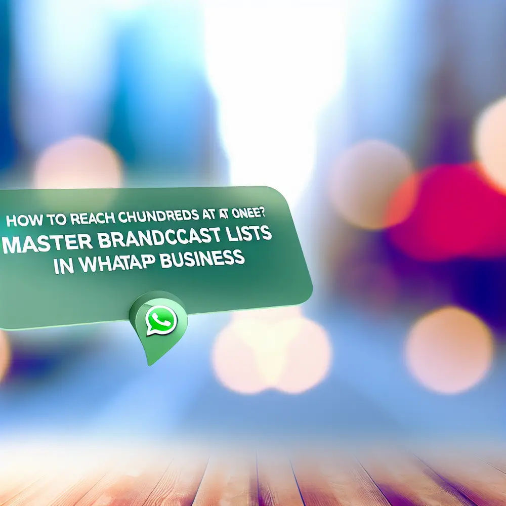 Como Chegar a Centenas de Clientes de Uma Só Vez? Domine as Listas de Disparo no WhatsApp Business.