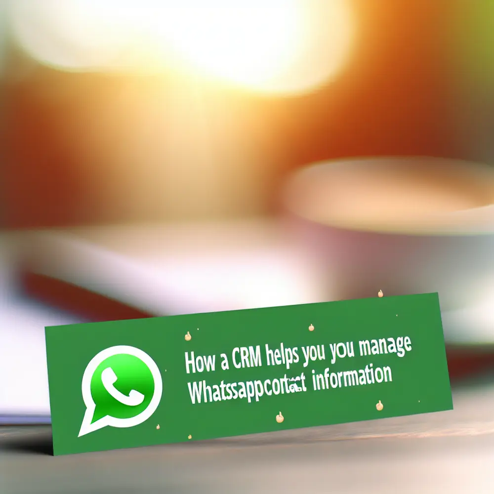 Como um CRM Ajuda a Gerenciar a Informação de Contato do WhatsApp