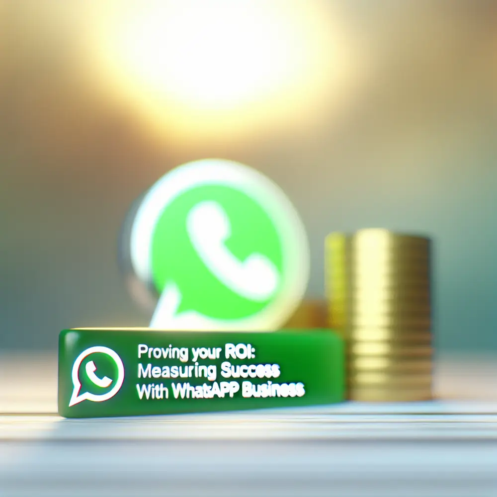 Comprove Seu ROI: Medindo Sucesso com WhatsApp Business