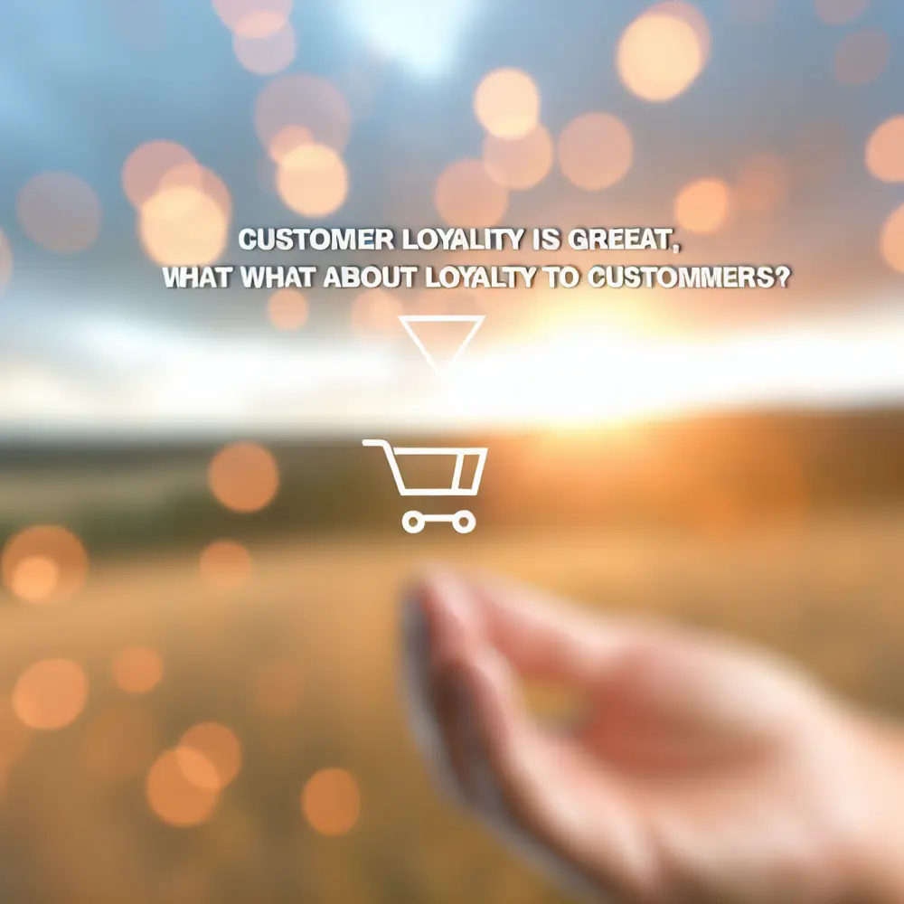 Customer Loyalty Is Great, but What About Loyalty to Customers?