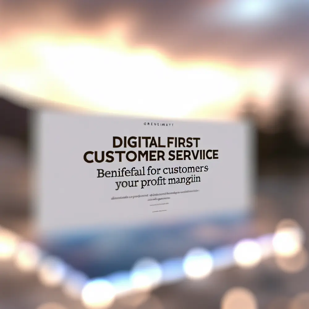 Digital-First Customer Service: Good for Customers & Your Bottom Line