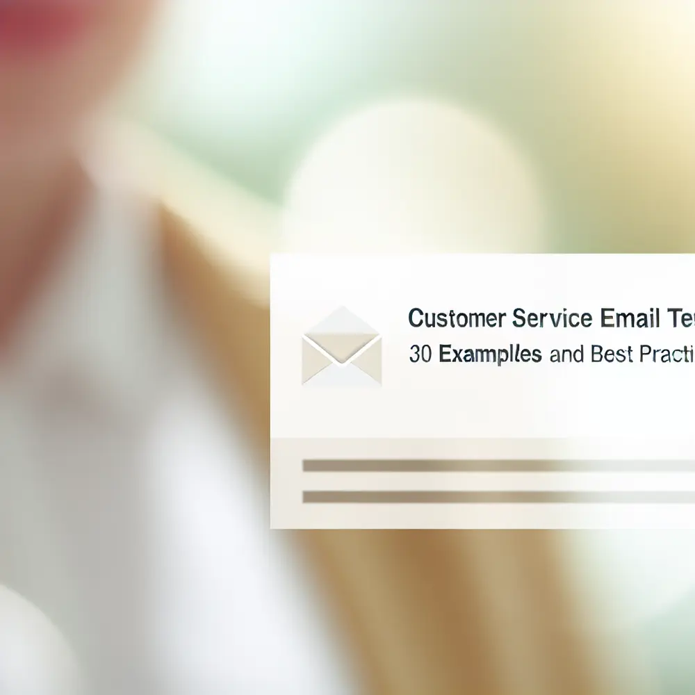 Email Templates for Customer Service: 30 Examples and Best Practices