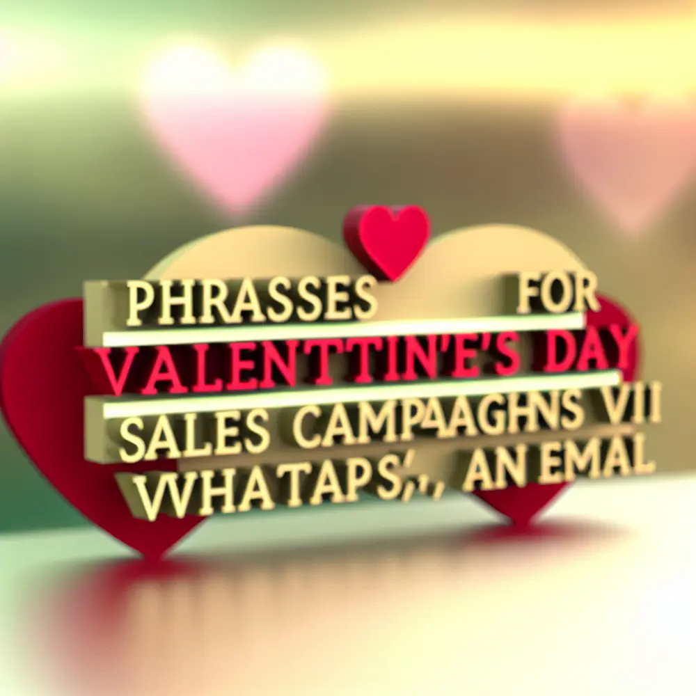 Frases para el Día de San Valentín: Campañas de Ventas por WhatsApp, SMS y E-mail