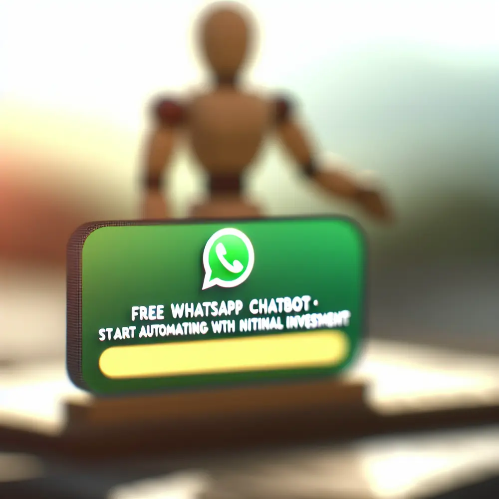Free WhatsApp Chatbot: Start Automating Without Initial Investment