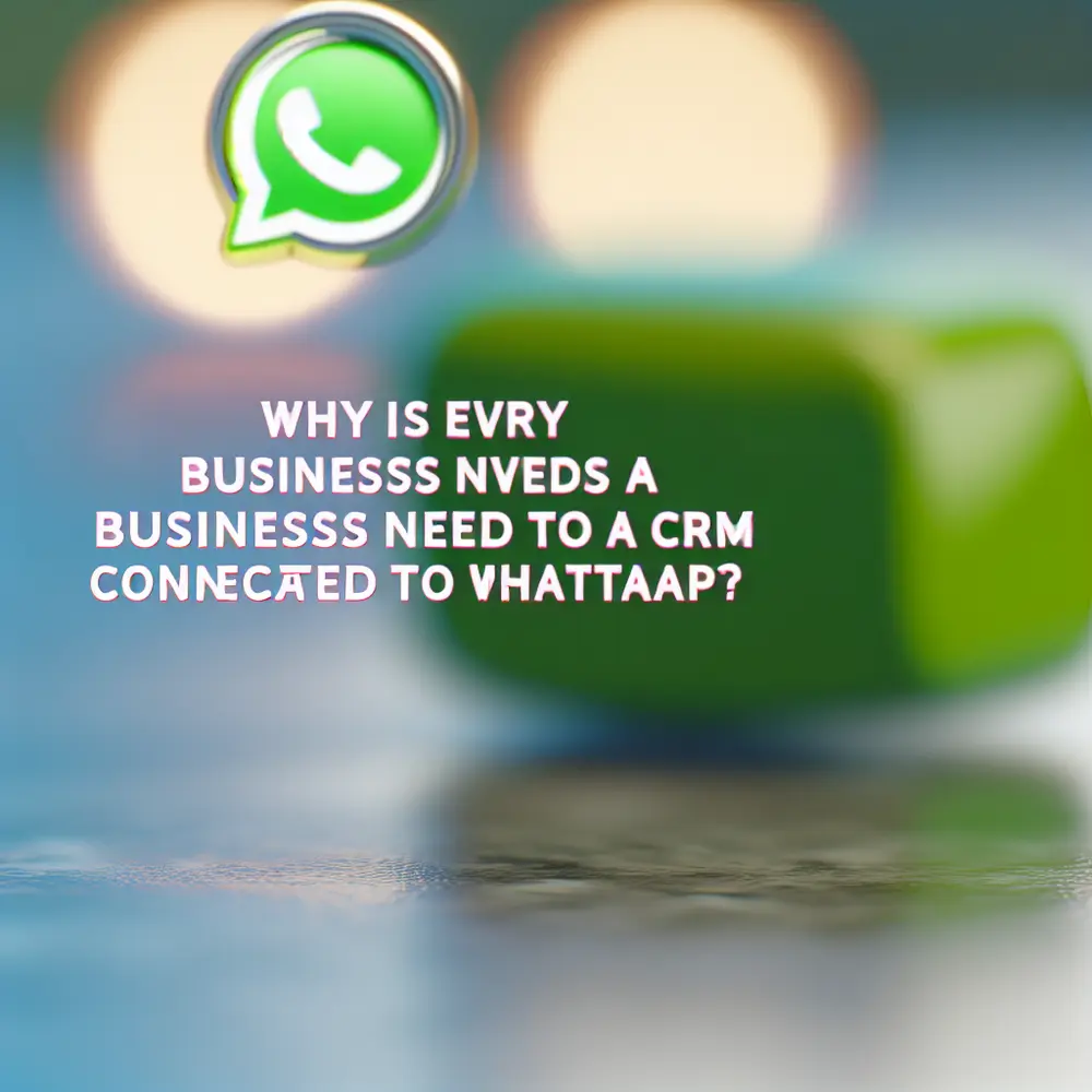 ¿Por Qué Cada Negocio Necesita un CRM Conectado a WhatsApp?