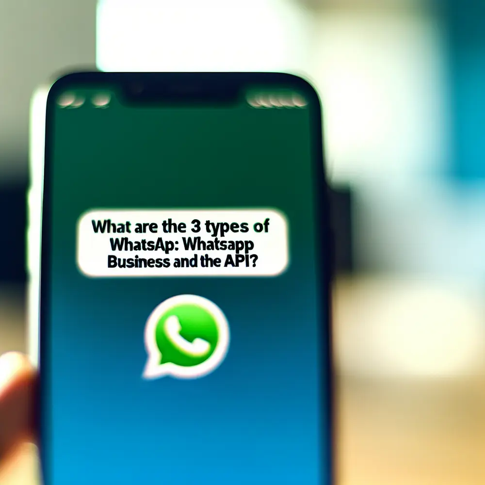 ¿Cuáles son los 3 tipos de WhatsApp? | Guía sobre WhatsApp, Business y la API