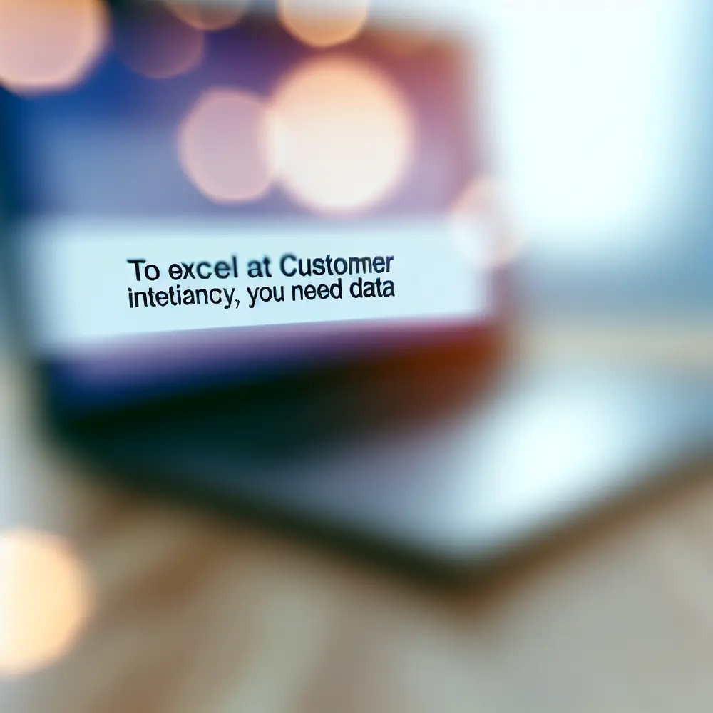 To Excel at Customer Intimacy, You Will Need Data