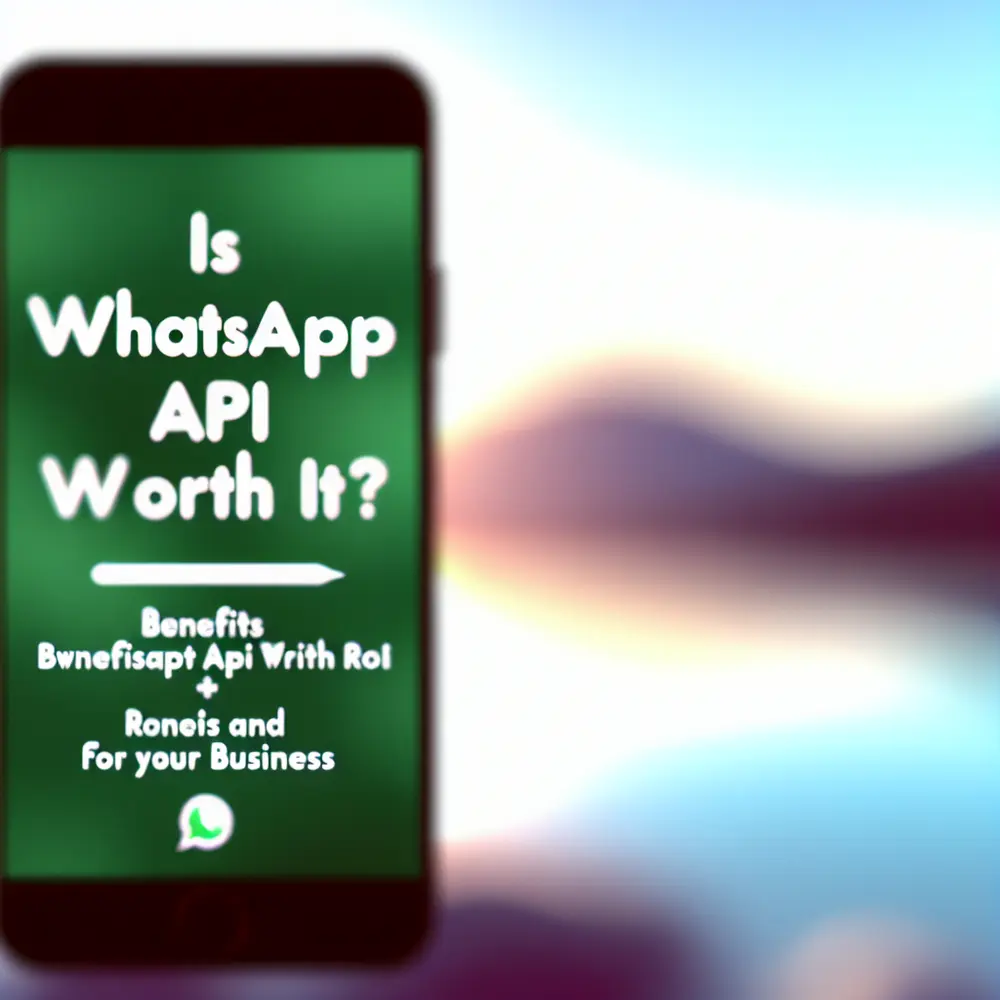 ¿Vale la pena la API de WhatsApp? Beneficios y ROI para tu Negocio
