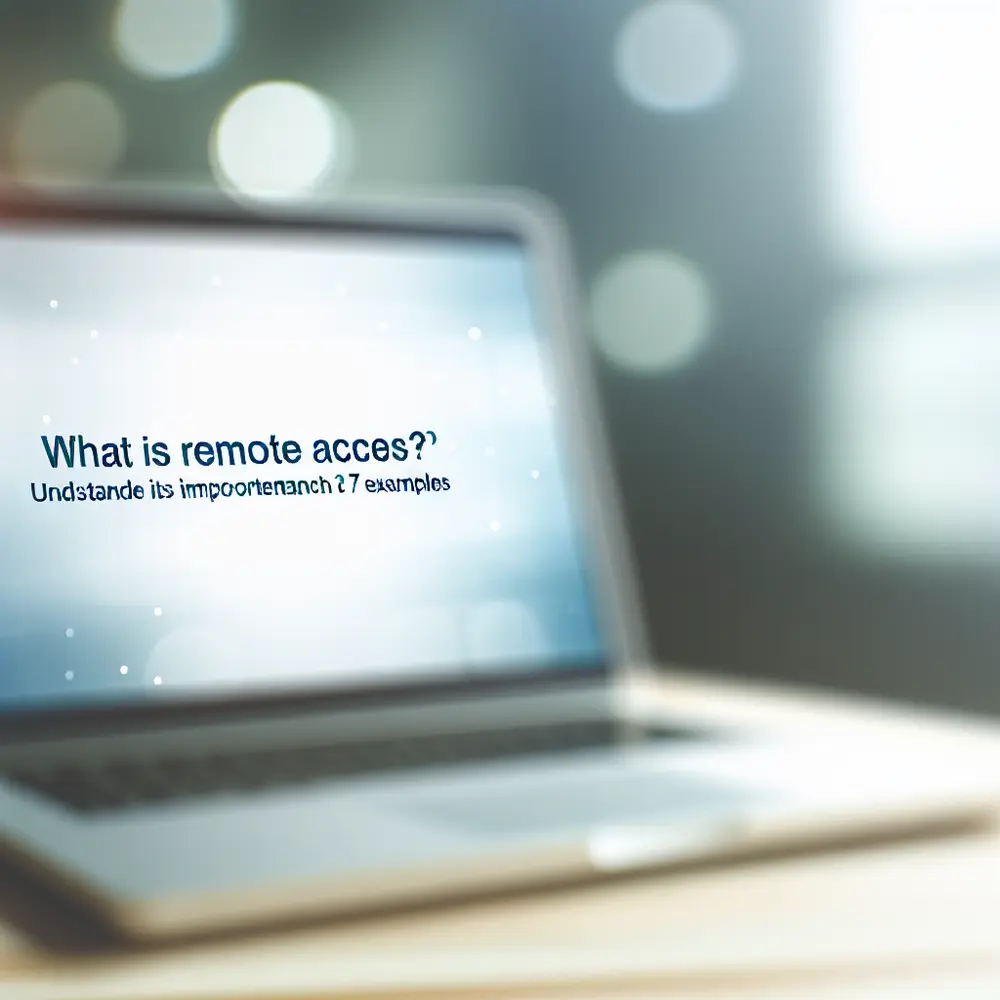 What Is Remote Access? Understand the Concept and Its Importance Through 7 Examples