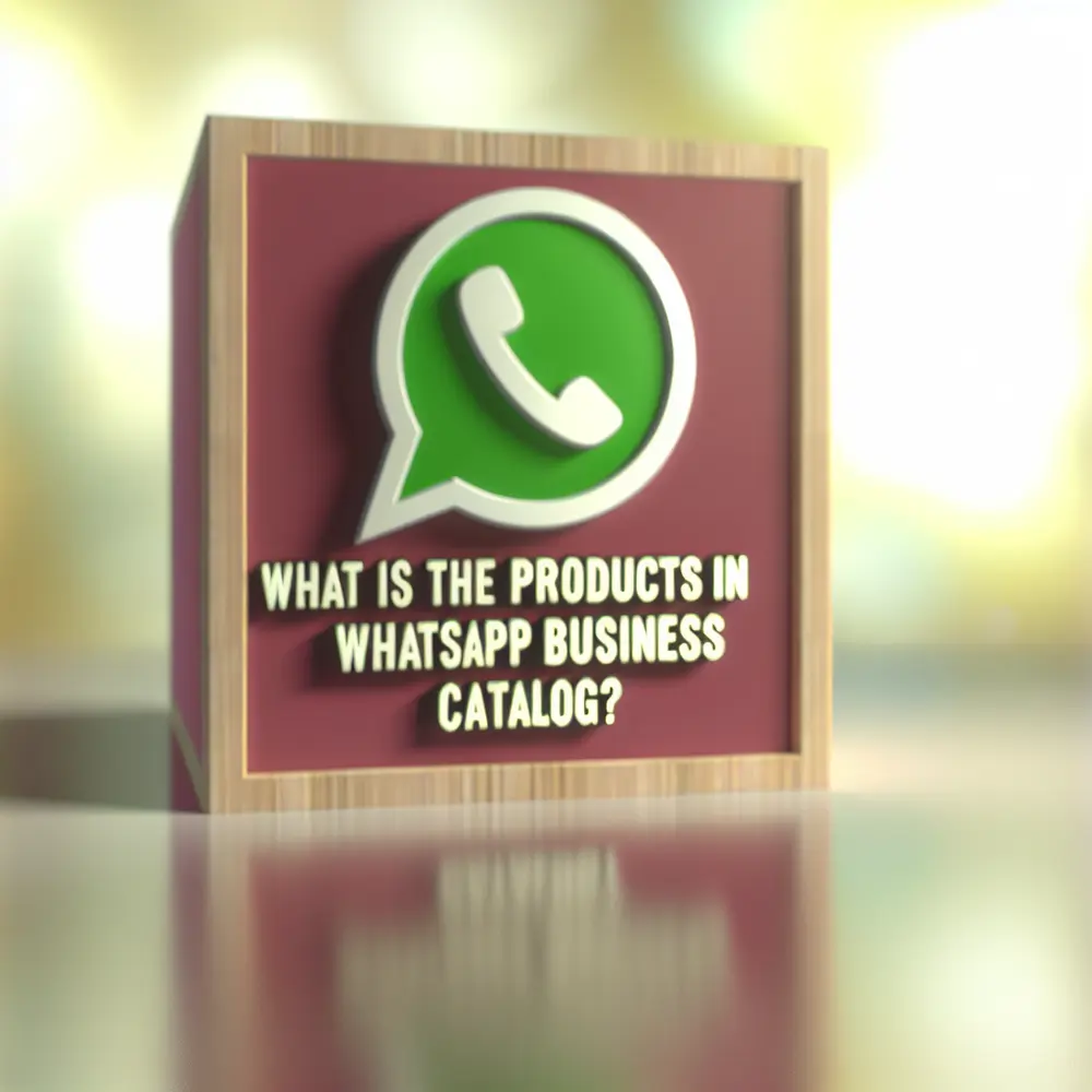What is the product limit in the WhatsApp Business catalog?